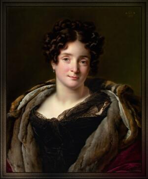 Madame Jacques-Louis-Etienne Reizet by Anne-Louis Girodet de Roussy-Trioson